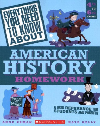 American History Homework  N/A 9780439625203 Front Cover