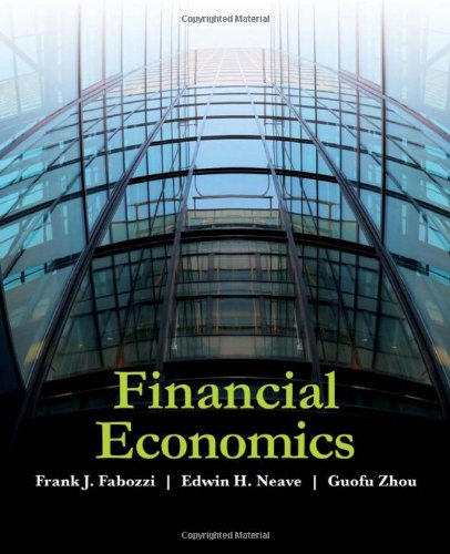 Financial Economics   2012 9780470596203 Front Cover