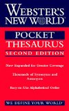 Webster's New World Pocket Thesaurus, Second Edition   2016 9780544987203 Front Cover