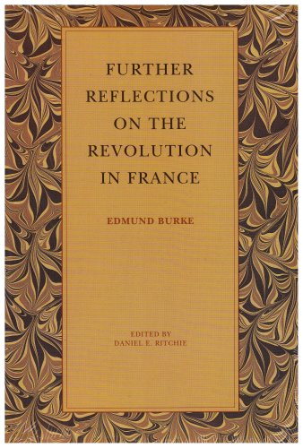 Reflections on the Revolution in France  N/A 9780872200203 Front Cover