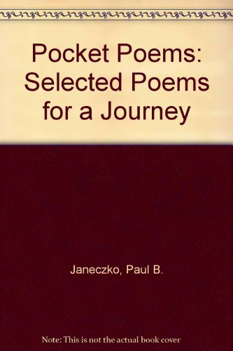 Pocket Poems  N/A 9780027478204 Front Cover