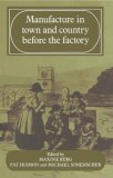 Manufacture in Town and Country Before the Factory   1983 9780521248204 Front Cover