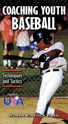Coaching Youth Baseball Video N/A 9780736037204 Front Cover