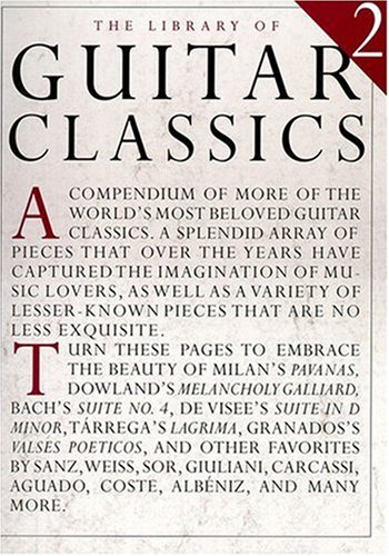 Library of Guitar Classics  N/A 9780825616204 Front Cover