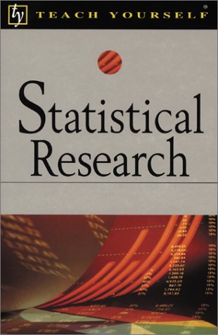 Teach Yourself Statistical Research  2003 9780071407205 Front Cover