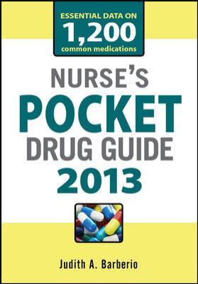 Nurse's Pocket Drug Guide 2014  9th 2015 9780071788205 Front Cover