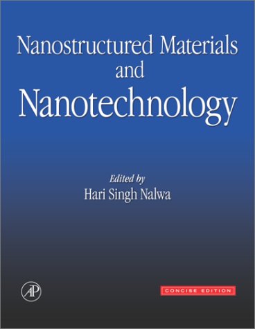 Nanostructured Materials and Nanotechnology Concise Edition  2002 9780125139205 Front Cover