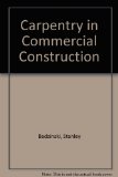 Carpentry in Commercial Construction  2nd 1980 9780131152205 Front Cover