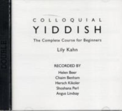 Colloquial Yiddish:  2011 9780415580205 Front Cover