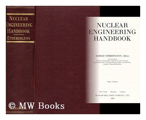 Nuclear Engineering Handbook N/A 9780070197206 Front Cover