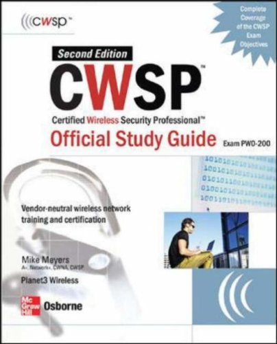 CWSP Certified Wireless Security Professional Exam PWO-200 2nd 2007 9780072263206 Front Cover