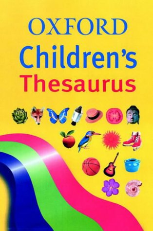 Oxford Children's Thesaurus N/A 9780199111206 Front Cover