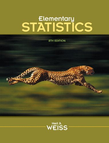Elementary Statistics  8th 2012 9780321897206 Front Cover