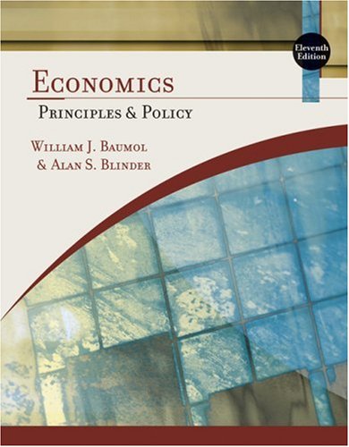 Economics Principles and Policy 11th 2009 9780324586206 Front Cover