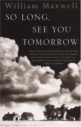 So Long, See You Tomorrow National Book Award Winner N/A 9780679767206 Front Cover