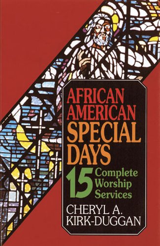 African American Special Days 15 Complete Worship Services N/A 9780687009206 Front Cover