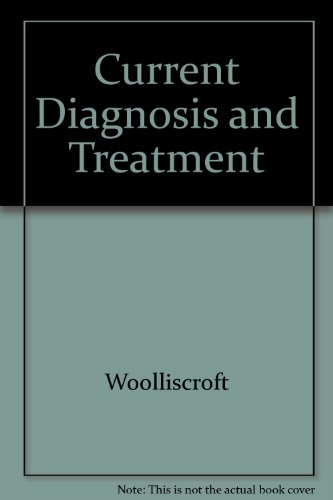Current Diagnosis and Treatment 1st 9781573400206 Front Cover