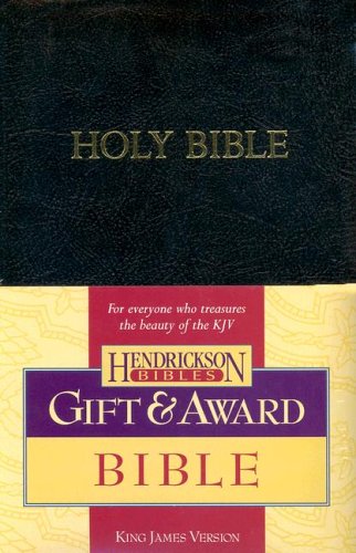 Gift and Award Bible-KJV   2006 9781598560206 Front Cover