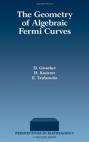 Geometry of Algebraic Fermi Curves   1993 9780122826207 Front Cover