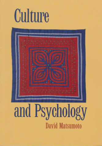 Culture and Psychology  1st 1996 9780534232207 Front Cover