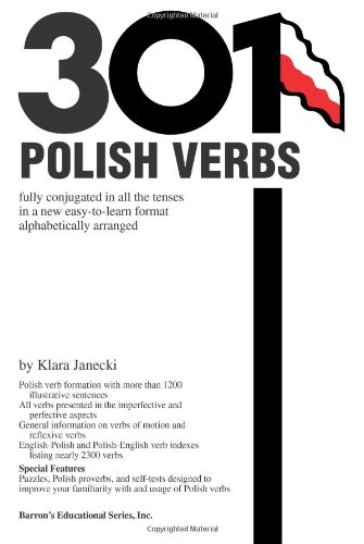 301 Polish Verbs  2nd 2000 9780764110207 Front Cover