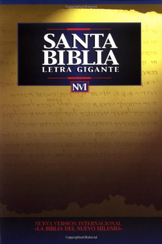 NIV Giant Letter Soft Cover   2001 (Large Type) 9780829732207 Front Cover