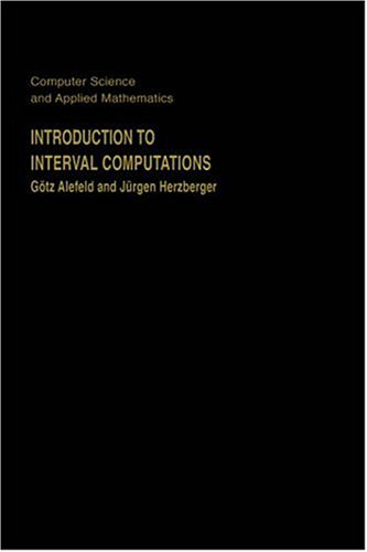 Introduction to Interval Computation   1983 9780120498208 Front Cover