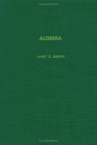 Algebra   1983 9780123046208 Front Cover