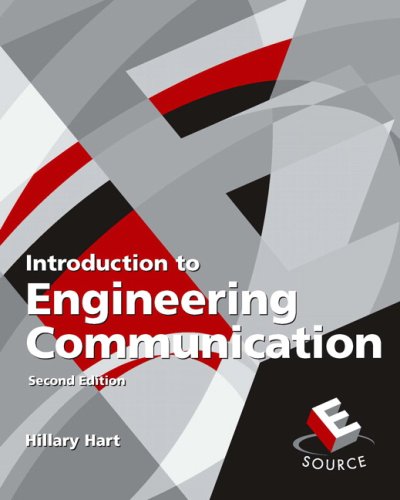 Engineering Communication  2nd 2009 9780136044208 Front Cover