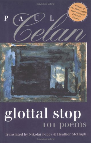 Glottal Stop 101 Poems by Paul Celan N/A 9780819567208 Front Cover