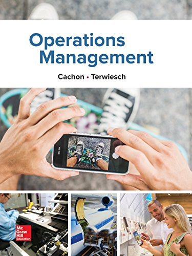 Operations Management, 1e   2017 9781259142208 Front Cover