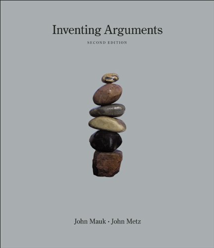 Inventing Arguments, 2009 MLA Update  2nd 2009 9781439083208 Front Cover
