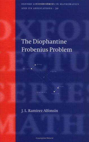Diophantine Frobenius Problem   2005 9780198568209 Front Cover