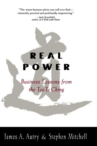 Real Power Business Lessons from the Tao Te Ching Reprint  9781573227209 Front Cover