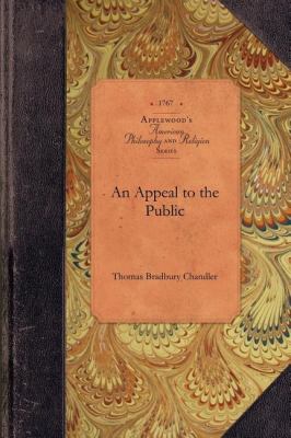 Appeal to the Public  N/A 9781429018210 Front Cover