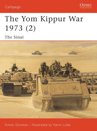 Yom Kippur War 1973 (2) The Sinai  2003 9781841762210 Front Cover