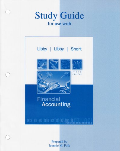 Financial Accounting 5th 2007 (Student Manual, Study Guide, etc.) 9780072931211 Front Cover