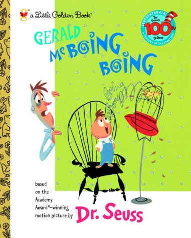 Gerald Mcboing Boing  N/A 9780375827211 Front Cover
