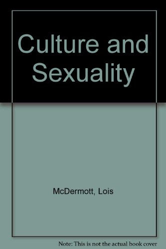 Culture and Sexuality 5th 2000 9780536622211 Front Cover