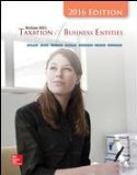 Mcgraw-hill's Taxation of Business Entities 2016:   2015 9781259421211 Front Cover