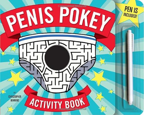 Penis Pokey Activity Book  N/A 9781594744211 Front Cover