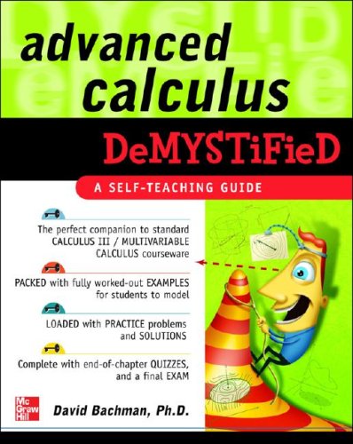 Advanced Calculus Demystified   2007 9780071481212 Front Cover