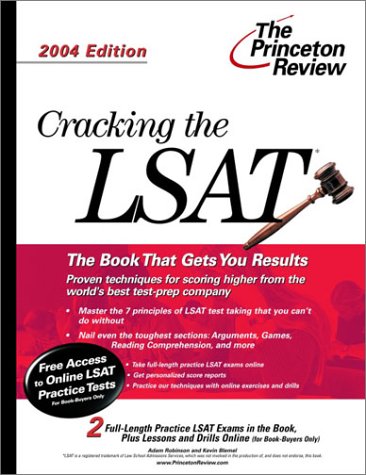 Cracking the LSAT, 2004 Edition 1st 9780375763212 Front Cover