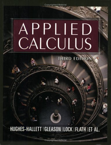 Applied Calculus  3rd 2006 (Revised) 9780471681212 Front Cover