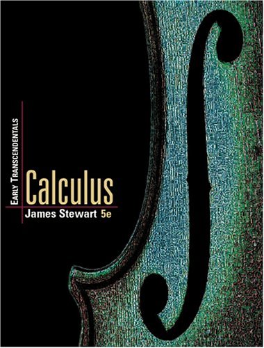 Calculus Early Transcendentals 5th 2003 9780534393212 Front Cover