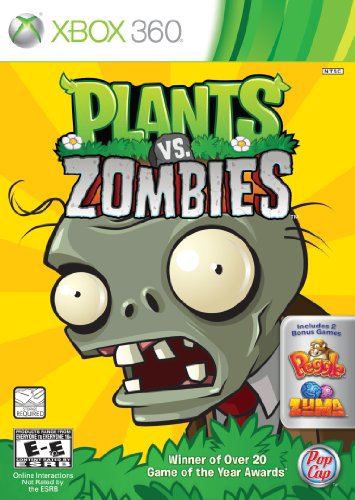 Plants Vs. Zombies Xbox 360 artwork