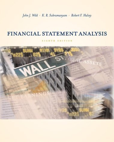 Financial Statement Analysis with SandP Insert Card  8th 2004 9780072870213 Front Cover