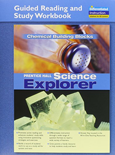 Science Explorer And Guided Reading And Study Workbook Value Pack: Chemical Building Blocks  2004 9780131902213 Front Cover