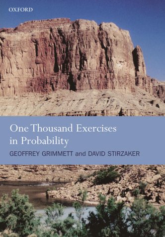 One Thousand Exercises in Probability  2nd 2001 (Revised) 9780198572213 Front Cover
