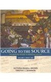 Going to the Source 2e V2 and Pocket Guide to Writing in History 6e  2nd 9780312648213 Front Cover